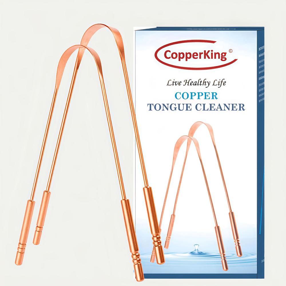 Copper Tongue Cleaner For Adult
