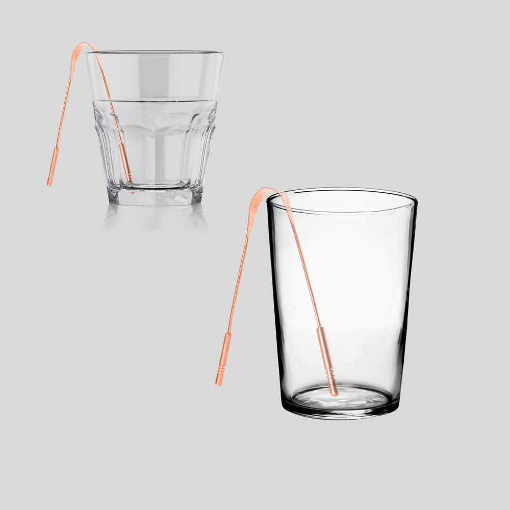 Copper Tongue Cleaner For Adult