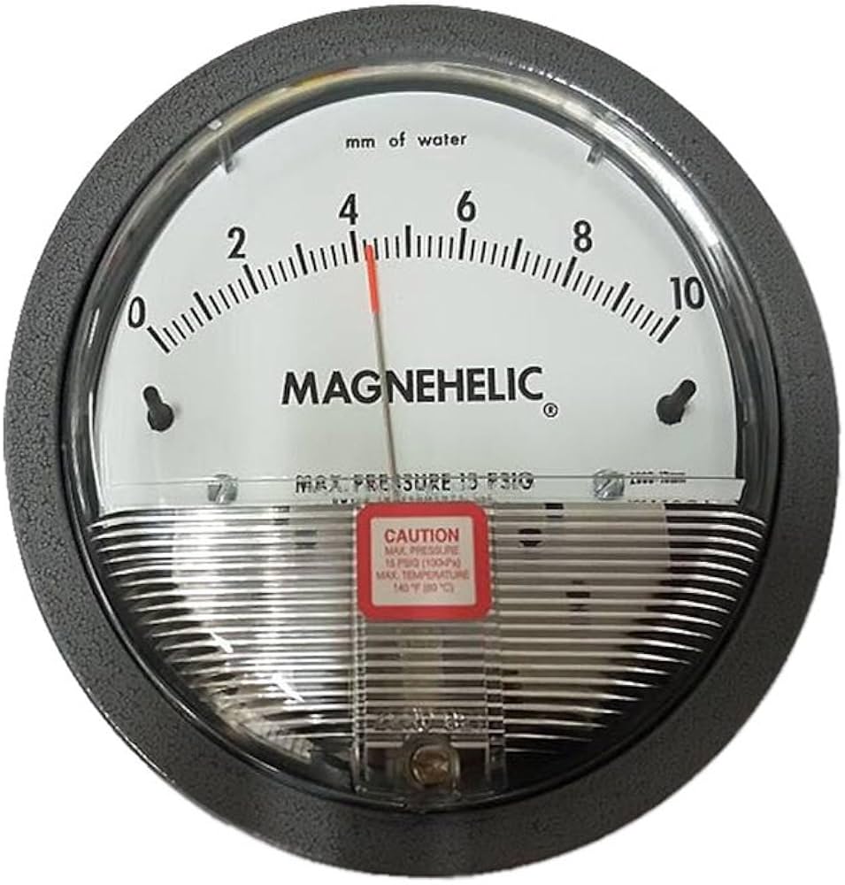 Dwyer Magnehelic Gauge - Accuracy: +-2  %