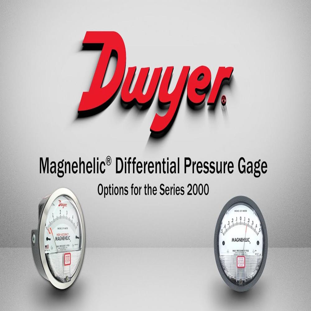 Dwyer Magnehelic Gauge - Accuracy: +-2  %