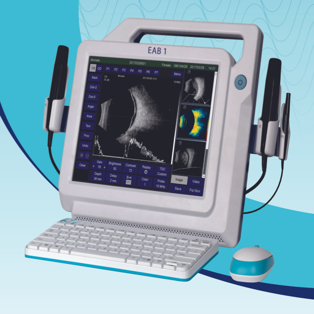 Eyevis Ultrasonic A/b Scanner Eab 1 - Material: Plastic