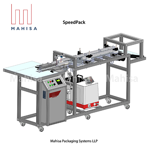 SpeedPack-Semi Automatic Carton Gluing And Folding Machine For FMCG Packaging