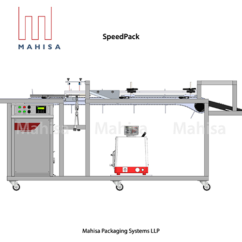 SpeedPack-Semi Automatic Carton Gluing And Folding Machine For FMCG Packaging
