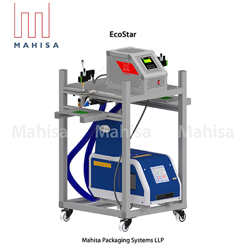Ecostar- Manual 4-Corner Hot-Melt Adhesive Dispensing Machine - Feature: High Efficiency