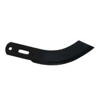 Metal Fertilizer Spreader Blade - Color: Black