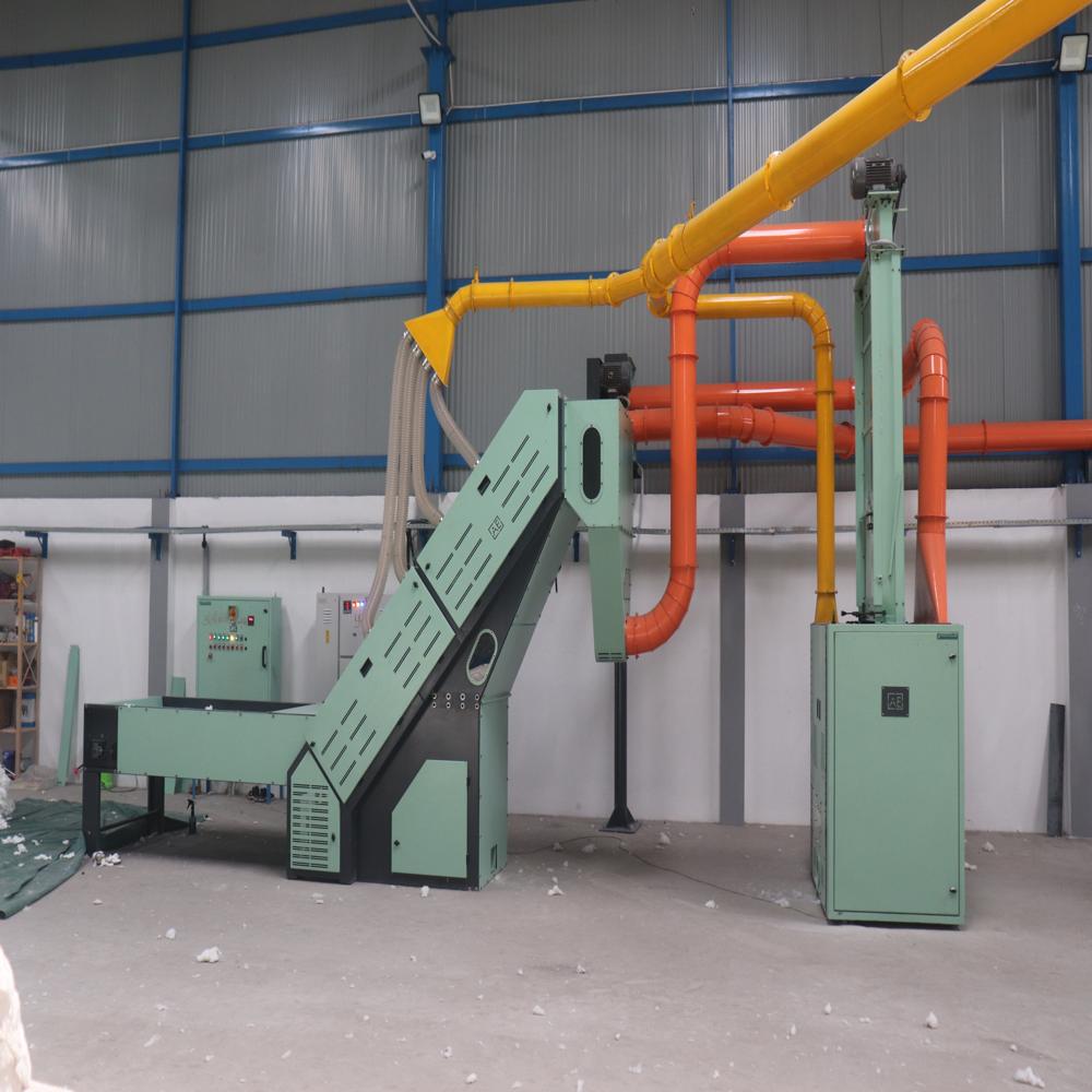 Fiber Cleaning Beater Machine - Color: Green