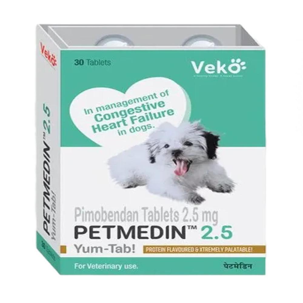 Petmedin 2.5mg Pimobendan Chewable Tablet