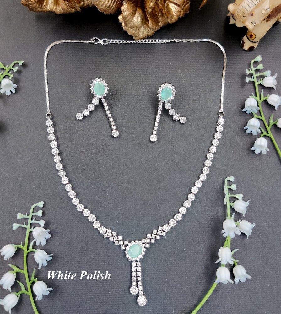 Timeless sophistication AD Necklace