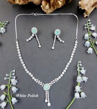 Timeless sophistication AD Necklace