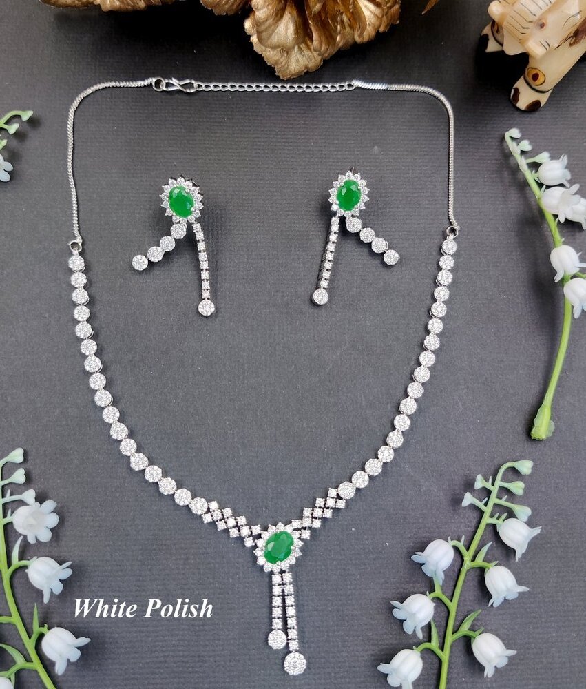 Timeless sophistication AD Necklace