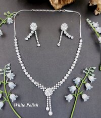 Timeless sophistication AD Necklace