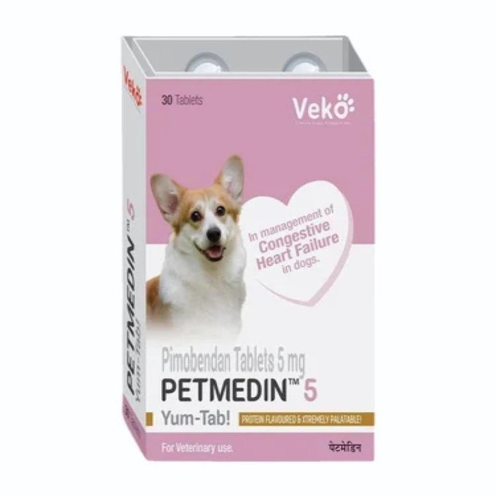 Petmedin 5mg Pimobendan Chewable Tablet - Packaging Type: Box