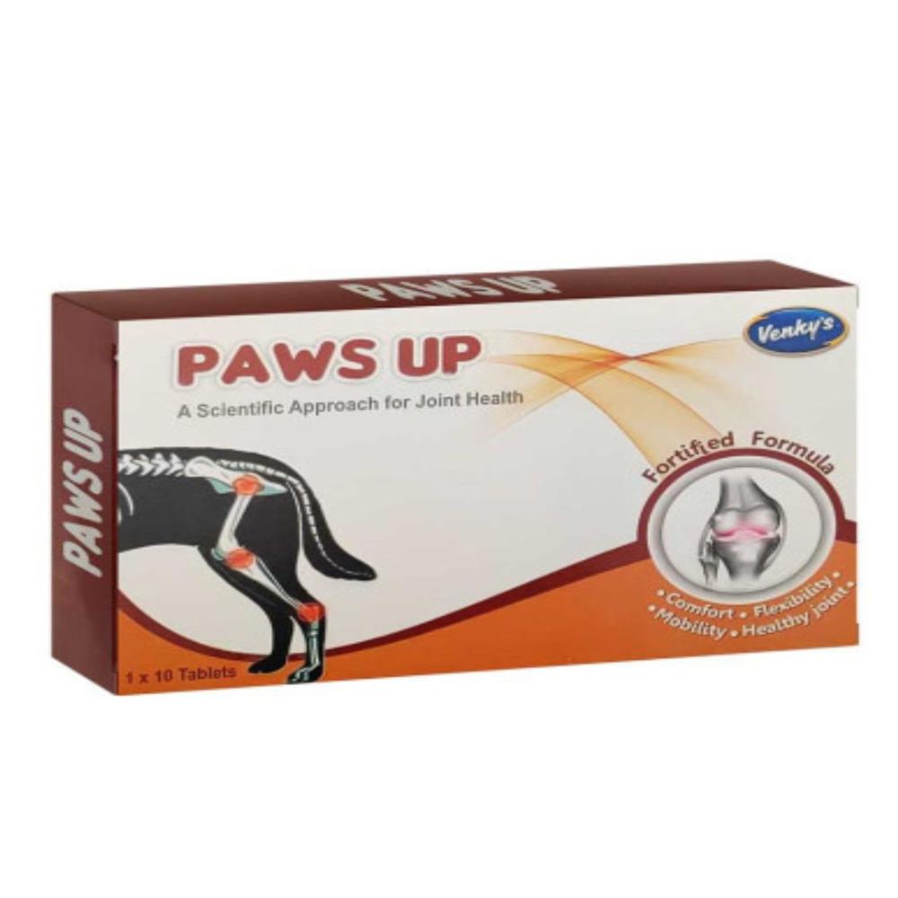 Paws Up Bone Joint Supplement Tablets - Packaging Type: Box