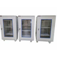 Floor Standing Cabinet - Stainless Steel, White Finish | 90% Accuracy, Powder Coated Surface, Plain Paint Finishing, 1-year Warranty