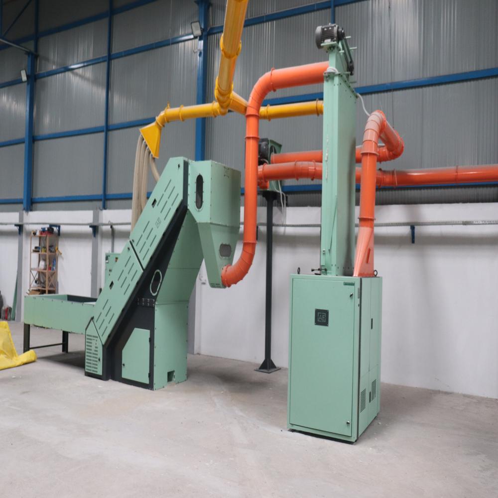 Automatic Fiber Feeder Machine - Color: Green