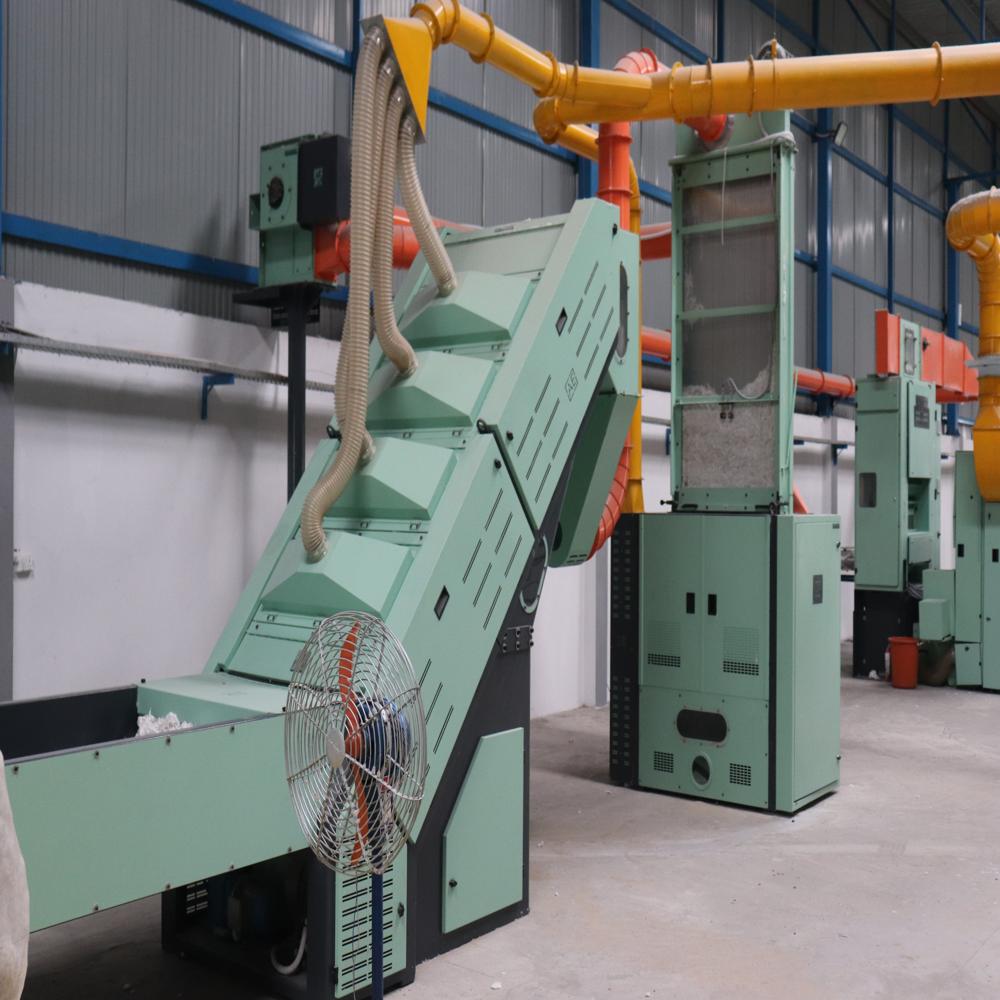 Automatic Fiber Feeder Machine - Color: Green