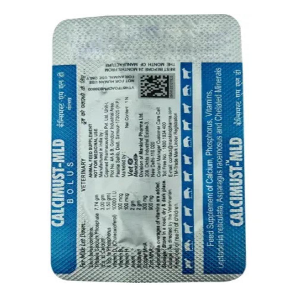 Calcimust-mld Bolus - Packaging Type: Box