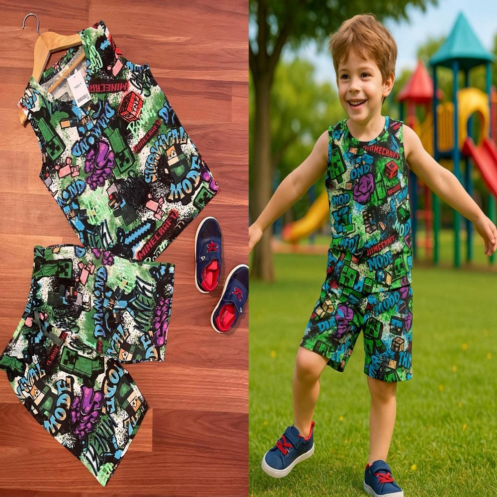 Boys LS Shorts set