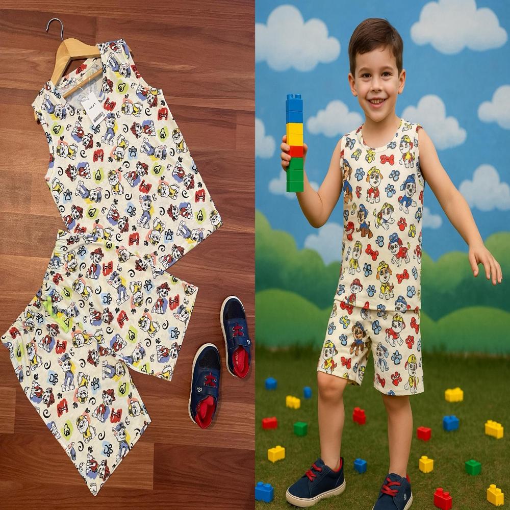 Boys LS Shorts set
