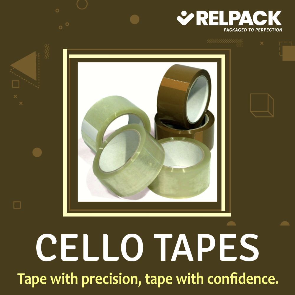 Adhesive Cello Tapes - Color: Different Available