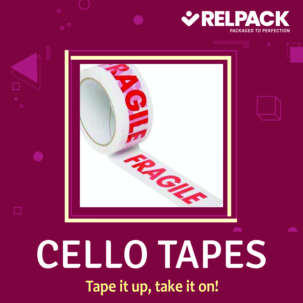 Adhesive Cello Tapes - Color: Different Available