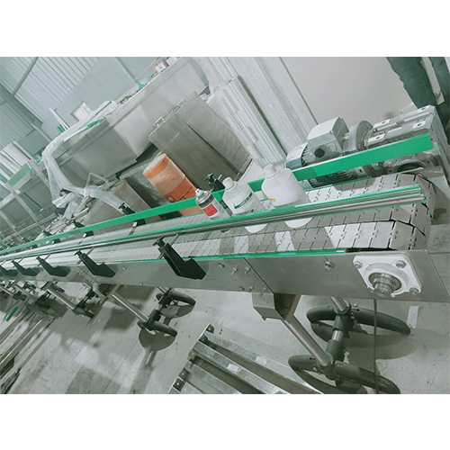 Mild Steel Slat Chain Conveyor - Length: 10 Foot (Ft)
