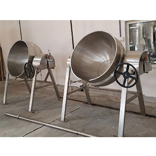 Stainless Steel Tilting Paste Kettle