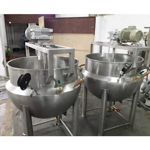 1000 Ltr Steam Jacketed Kettle - Automation Grade: Automatic