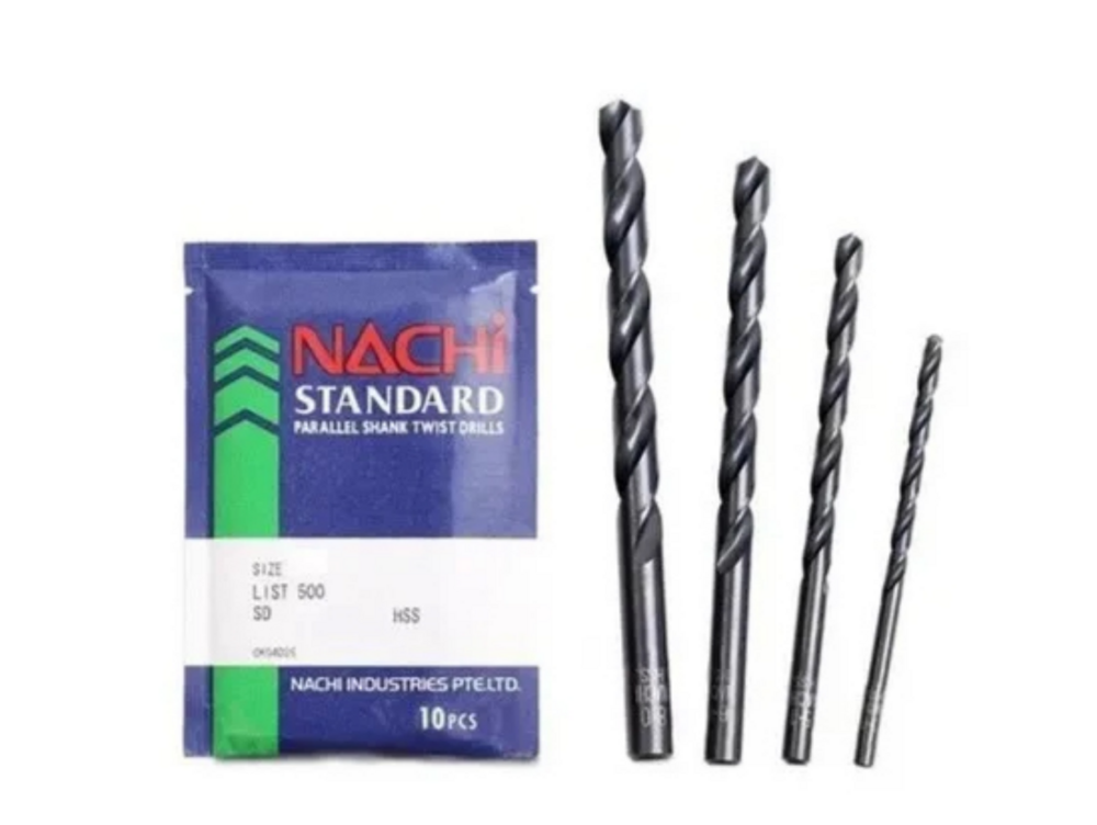 Nachi Parallel Shank Drills - BladeÂ Size: Requirement Based