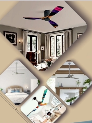 Ceiling Fan - Blade Material: Mild Steel