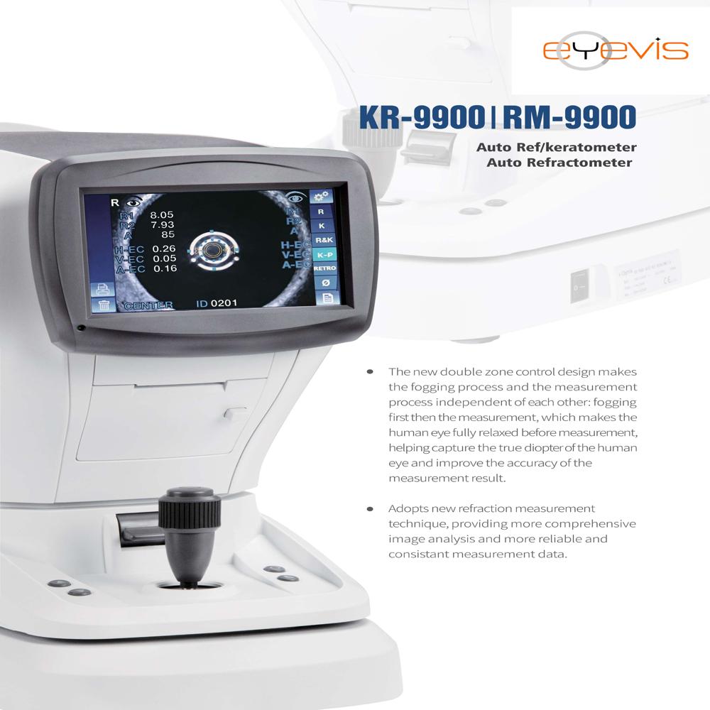 Eyevis Autorefractometer Model Rm-9900 - Color: White