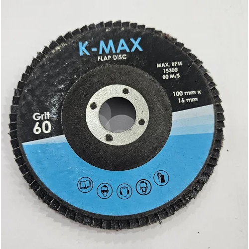 4 Inch Kovax Flap Disc - Material: Aluminium Oxide