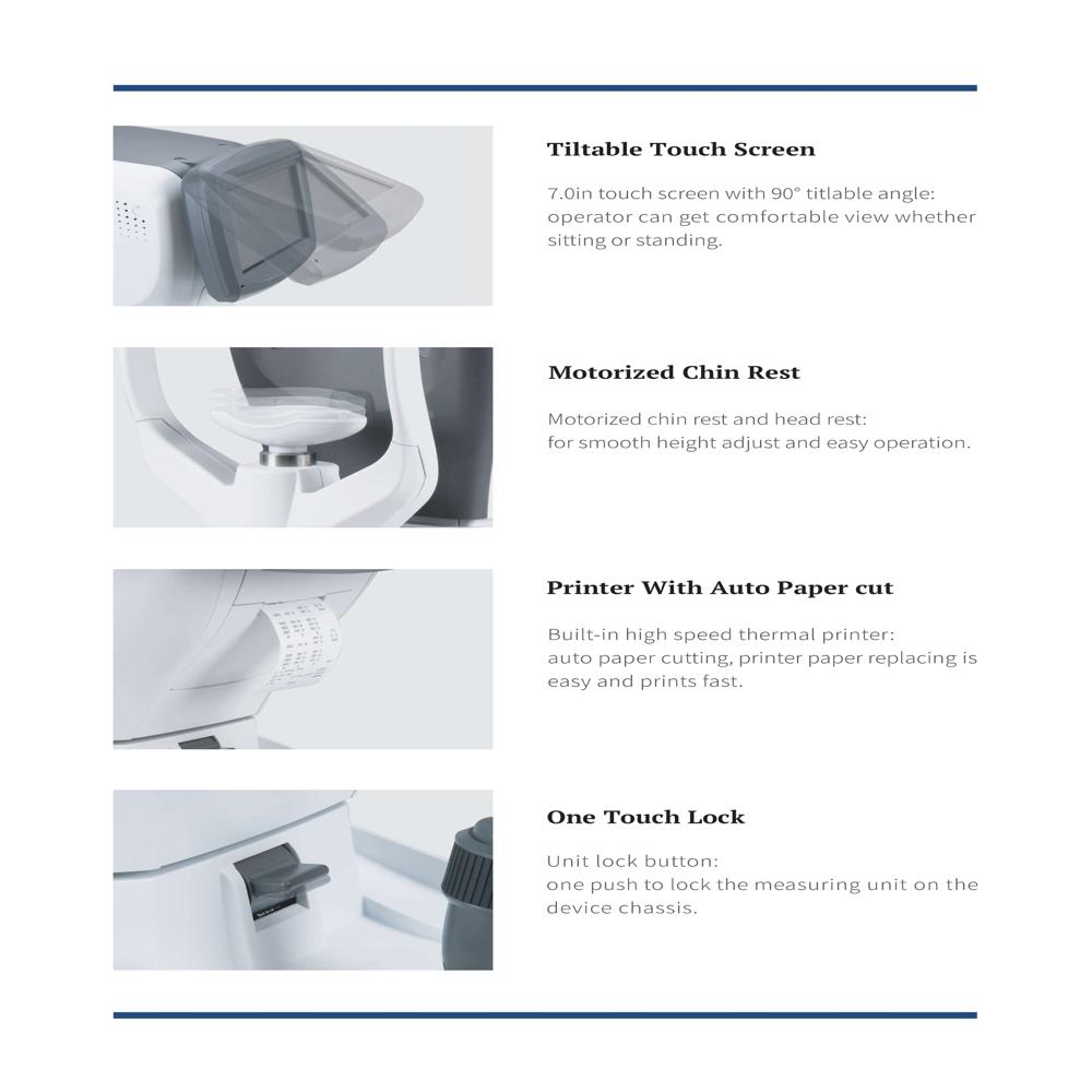 Eyevis Autorefractometer Model Rm-9900 - Color: White
