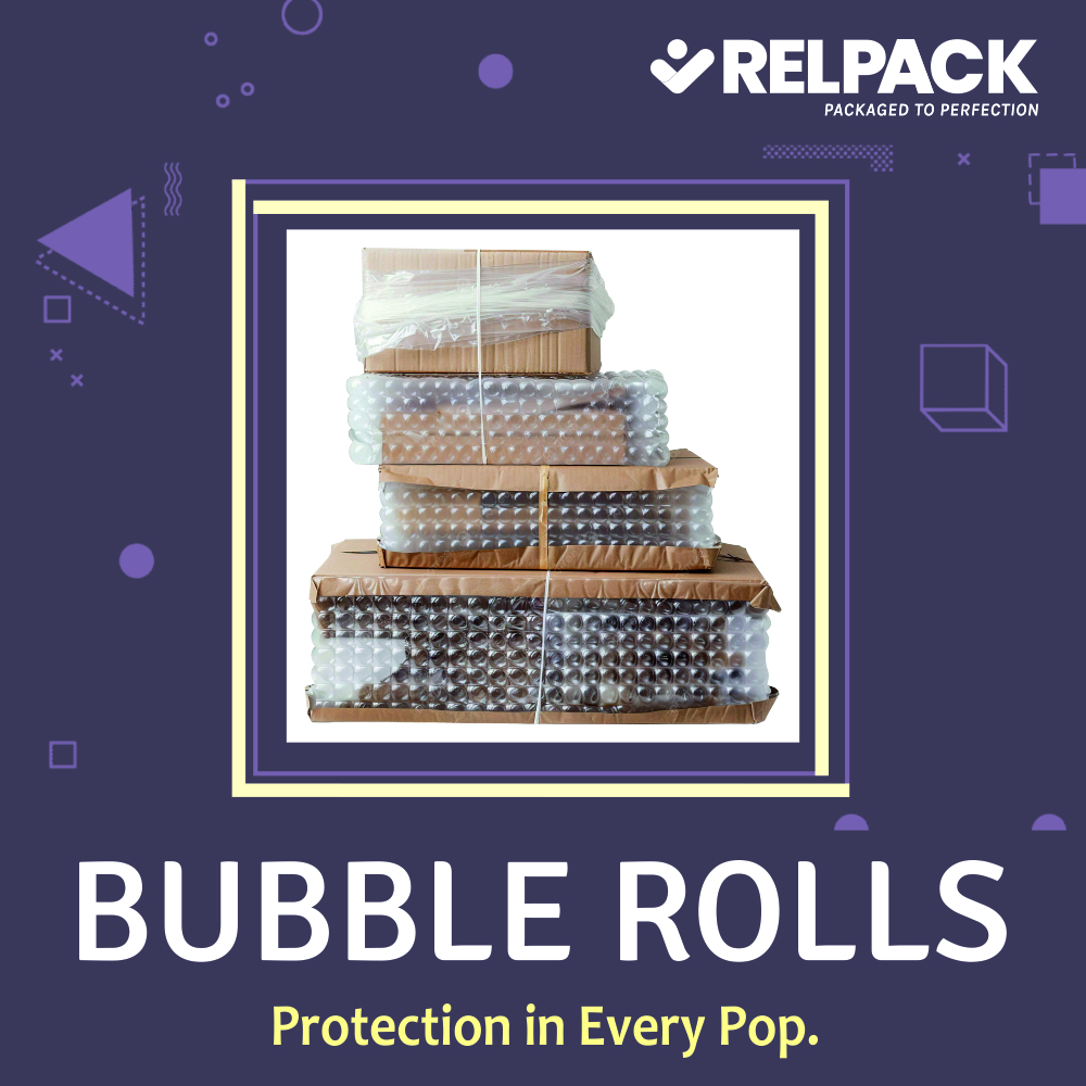 Bubble Packaging Roll - Color: Transparent