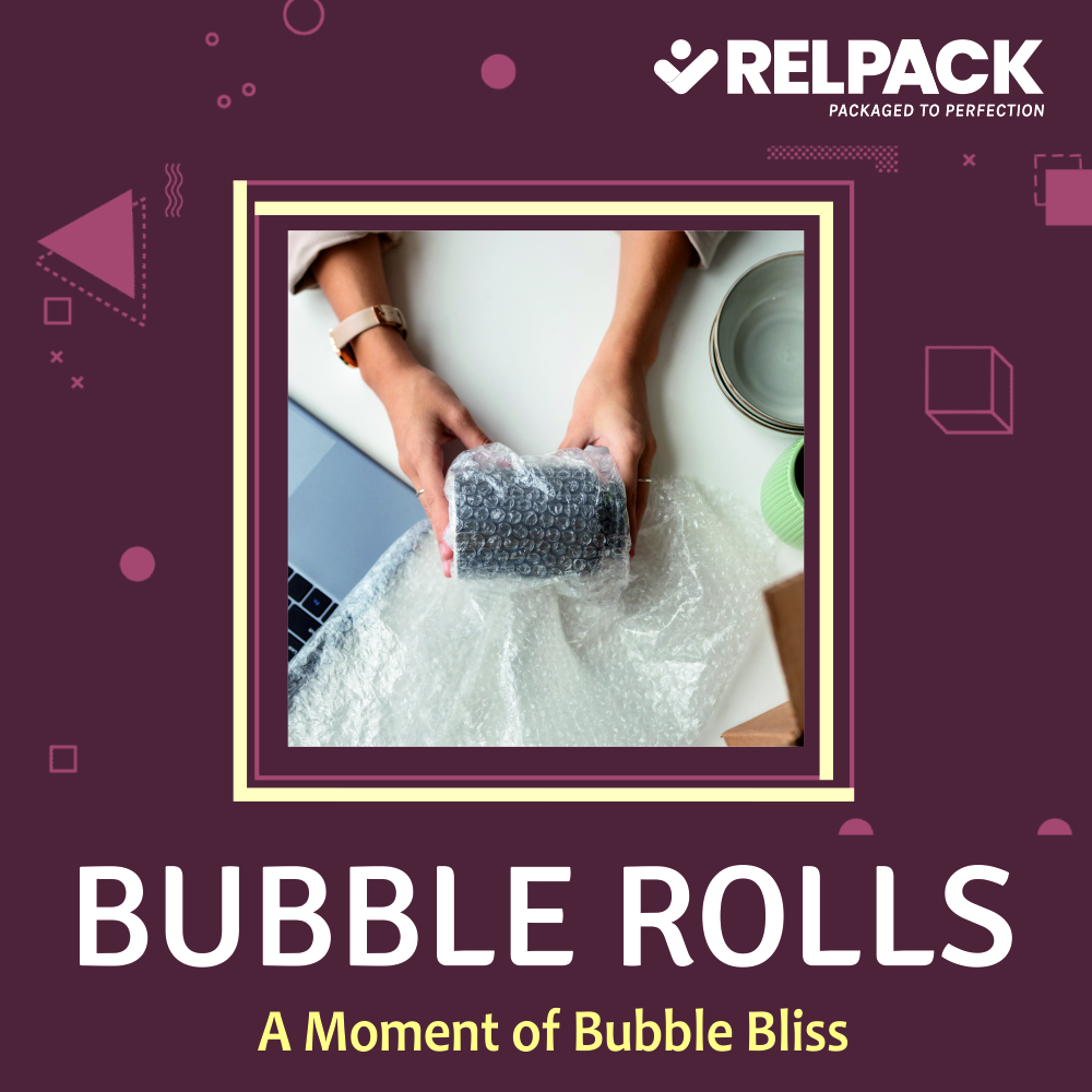Bubble Packaging Roll - Color: Transparent