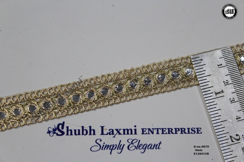 Zari Embroidery Gota Lace