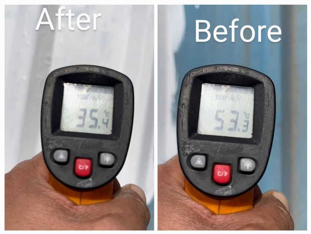 Heat Reflective Paint - Application: Industrial