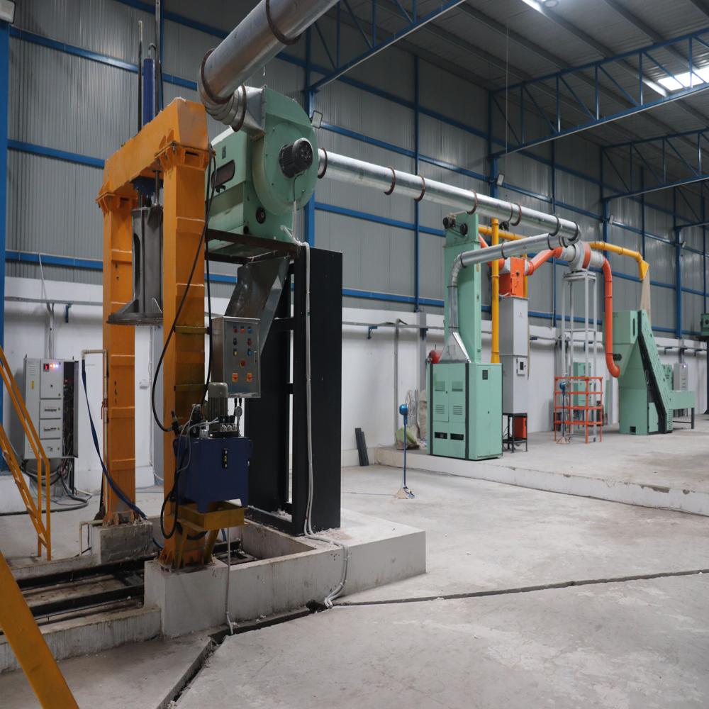 Automatic Cotton Press Machine - Color: Green