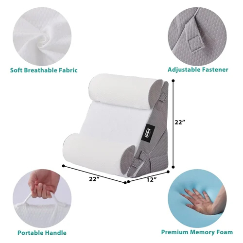 Orthopedic Bed Wedge Headboard Pillow