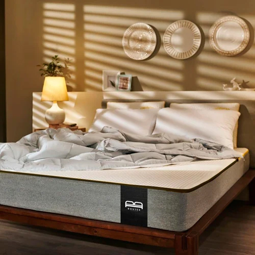 Flexoria Natural Latex Bed Mattress - Color: White