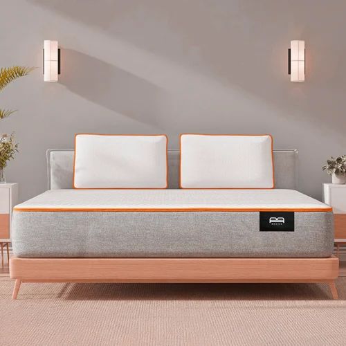 Orthozen Orthopedic Memory Foam Bed Mattress - Color: White
