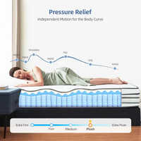 Velvet Reverie Pocket Spring Memory Foam Bed Mattress
