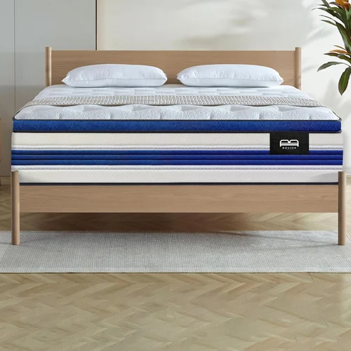 Silhouette Bliss Gel Memory Foam Bed Mattress - Color: White