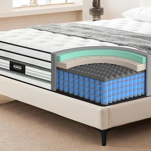 Chateau Poise Spring Memory Foam Bed Mattress