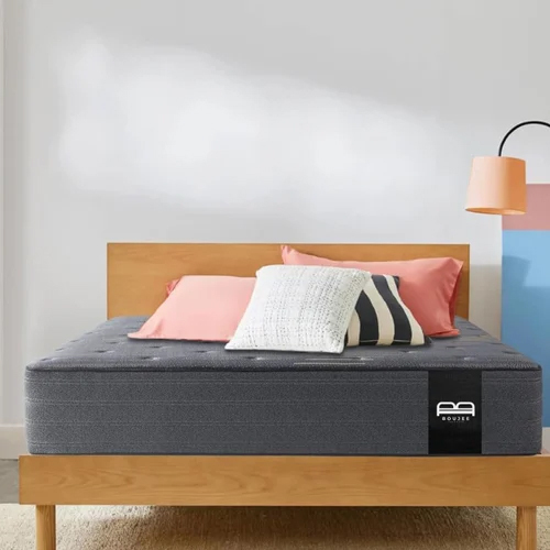 Bouncelia Bonnell Spring Bed Mattress - Color: Grey