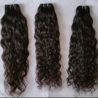 South Indian Black Temple Virgin Weft Hair Extentions, Virgin Remy Hair