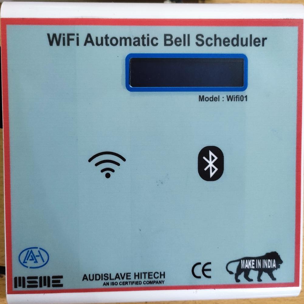 WIFI AUTOMATIC BELL SCHEDULER 