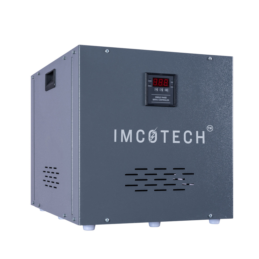 5 Kva Single Phase Servo Voltage Stabilizer - Current Type: Ac To Dc