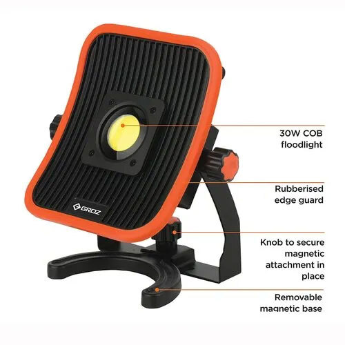 30W COB Rechargeable Worklight