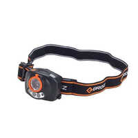Groz 3w Led Headlamp With Sensor - Color: Black And Orange